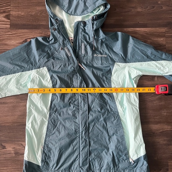 Columbia Teal and light blue Women's Jacket - Picture 2 of 5